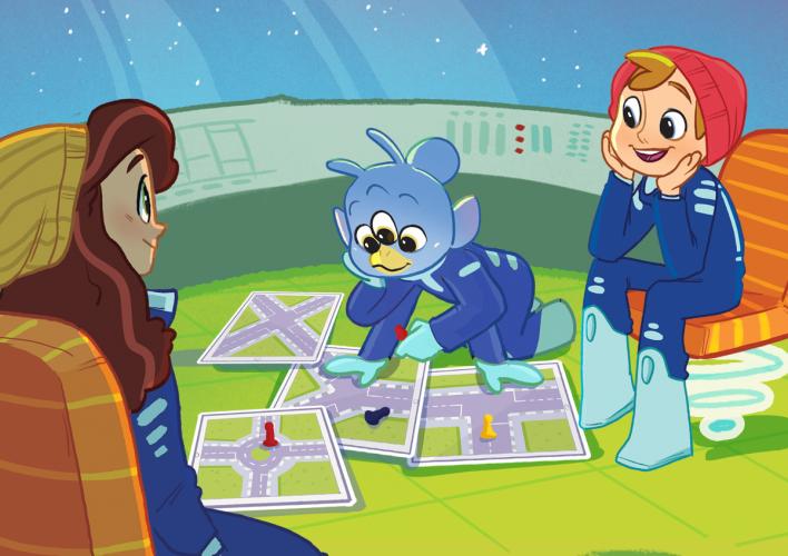 Конкурс "Игра ПДД для малышей"